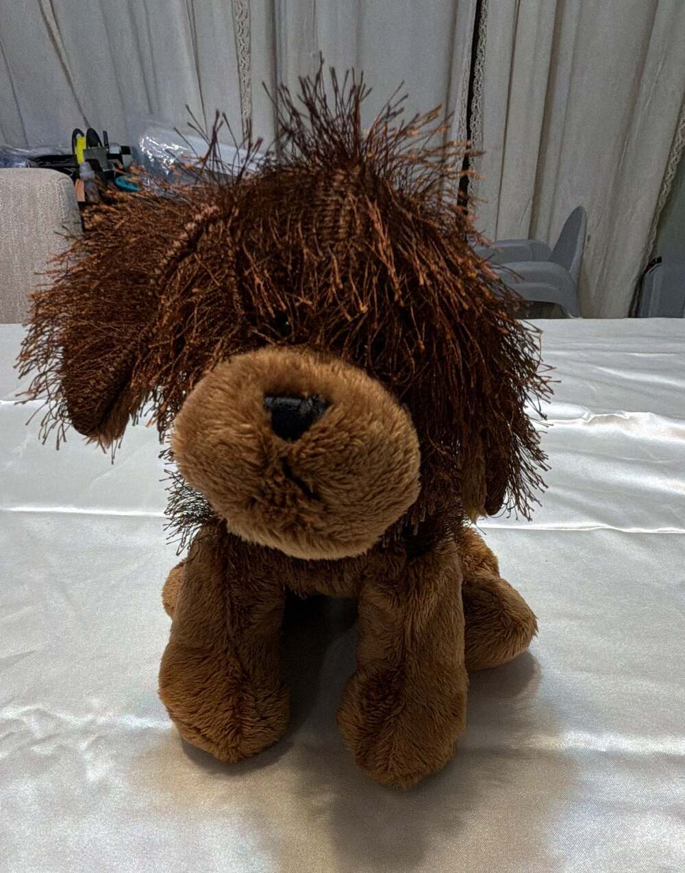 Ganz Webkinz Brown Dog HM195 Shaggy Plush Stuffed Animal Toy no code